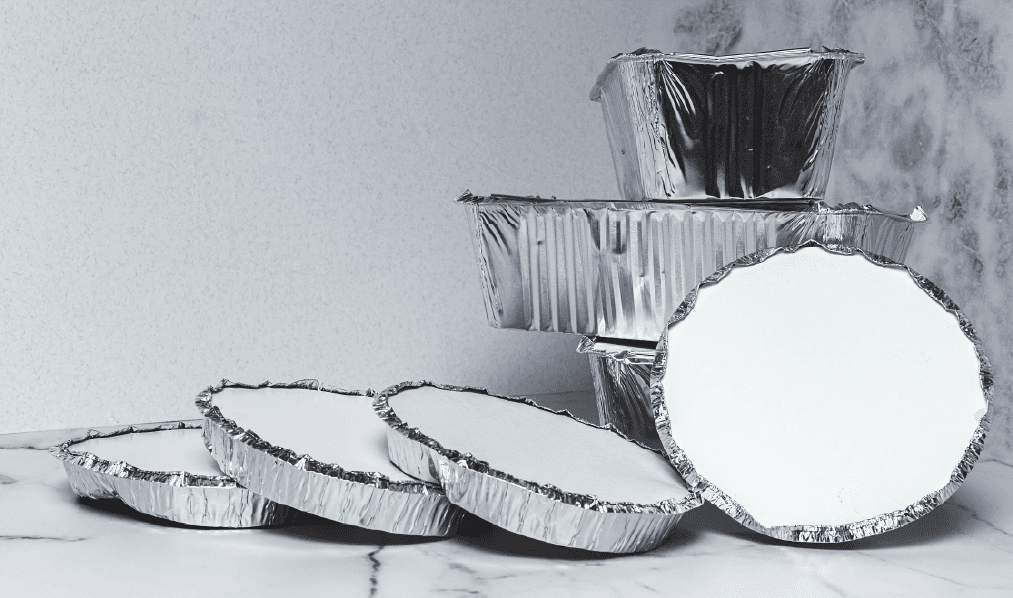 Vibrant kitchen scene with Gujarat Foils consumer products